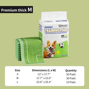 Dono Disposable Pee Pads for Potty Training, Super Absorption & Leak-Proof, Soccer Field Design