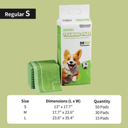 Dono Disposable Pee Pads for Potty Training, Super Absorption & Leak-Proof, Soccer Field Design