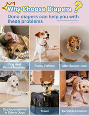 Dono female dog diaper 