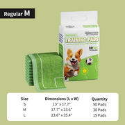 Dono Disposable Pee Pads for Potty Training, Super Absorption & Leak-Proof, Soccer Field Design