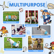 Dono widened male dog wrap diaper 